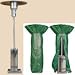 Patio Heater Cover: polyethylene (84" h x 22" w an