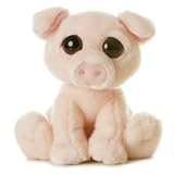 Plush Dreamy Eyes Bacon Pig 10