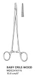 [Itm] 6, 15 cm [Acsry To]: Needle Holders, Baby Crile-Wood - 6, 15 cm