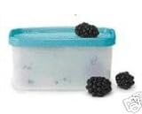 Tupperware Mini Square Round Freezer Containers Set of 4