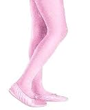 Kids Pink Shimmer Pantyhose - Costume Accessories - Child One Size