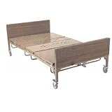 Drive Medical Full Electric Bariatric Bed 48 Inches with 2 Pair T Rails