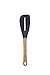 Epicurean Gourmet Series Utensils, Sauté Tool, Natural/Black Nylon