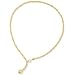 9ct 'Singapore' Anklet 10in/25cm