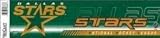 NHL Hockey Dallas Stars Bumper Sticker (2-Pack)