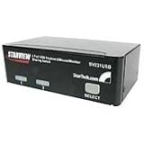 StarTech.com 2 Port StarView USB KVM Switch Kit with Cables