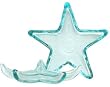 Spanish Recycled Small Glass Star Dish 6.25"D Set of Four