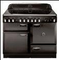 AGA Legacy ALEG44ESD 44 Pro-Style Electric Range with 2.2 cu. ft. Convection Oven, 2.4 cu. ft. 7-Mode Multifunction Oven, Broiling Oven, Manual Clean and Storage Drawer: Solid Doors