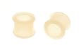 Silicon Double Flare Flesh Plug - 7/16`` - Sold as a Pair
