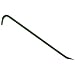 Fully Painted Gooseneck Wrecking Bars - 3/4"x24" gooseneck wrecking bar