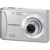 Olympus T 100 12MP Digital Camera with 3x Optical Zoom and 2.4 inch LCD Silver