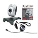Trust CP2100 Chat VoIP Pack,including webcam and headset with microphoneand video cvi...
