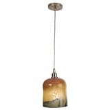 Checkolite Gumdrop Art Glass Bullet Pendant ~ Lightaccents