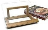 Lipper International 8815 Bamboo and Acrylic Cookbook Holder