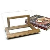 Lipper International 8815 Bamboo and Acrylic Cookbook Holder
