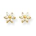 14k Marquise CZ (Cubic Zirconia) Star Earrings
