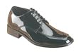 Bernetz Tuxedo Shoe - Square Toe Lace-up