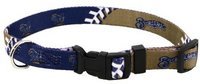 Milwaukee Brewers xs dog pet collar 4-10lbs