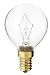 40 Watt - G14 - Clear - 1-3/4 In. Dia. - 130 Volt - 1000 Life Hours - Decorative Globe - European Base - Satco S3397