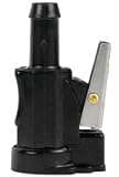 Moeller Marine Fuel Line Engine Barb Conncector (Mercury, 5/16, Female, Two Prong Clip Style,1998 and Newer Engines)