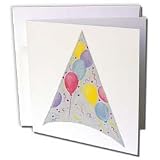 CherylsArt Birthday - Birthday Party Hat - Greeting Cards-12 Greeting Cards with envelopes
