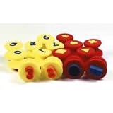 Number Knob Sponge Set