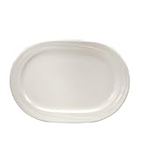 ESPREE PLATTER 14, CS 1/DZ, 07-0333 ONEIDA LTD SILVERSMITHS CHINA CREAM WHITE