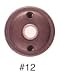 Emtek Lost Wax Style 12 Doorbell Cover