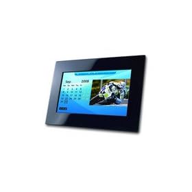 HannsG 7 inch Digital Photo Frame With USB & Card Reader - Black