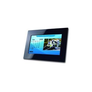 HannsG 7 inch Digital Photo Frame With USB & Card Reader - Black
