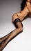Forplay Thigh High Sheer Stockings With Lace Top