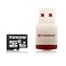 Transcend Transcend MicroSDHC Class 6 (SD2.0) 16GB + USB Card Reader