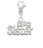 Silver Big Sister Clip-On Charm [Jewelry]