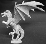 Eigenschaften Reaper Miniatures 02457 / Reaper Miniatures 02457 - Dunkle Legenden - Bernstein-Drache - Zinnminiatur