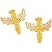 Georgious!! Yellow-gold Black Hills Gold Angel title=