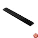 Fellowes 91737 Gel Wrist Rest - Graphite/Platinum
