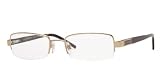 AUTHENTIC BURBERRY 1045 1002 SILVER SEMI-RIMLESS EYEGLASSES