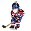 Montreal Canadiens NHL Hockey Blown Glass 4" Christmas Tree Ornament - NHL Hockey