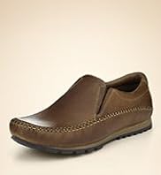 Older Boys Leather Bump Toe Loafers