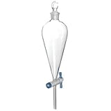 SEOH Separatory Funnel PTFE Stopcock 500 ml