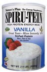 Nature's Plus Spiru-Tein High Protein Energy Meal, Vanilla 2.4 Pounds