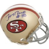 JERRY RICE SIGNED AUTOGRAPHED MINI HELMET SAN FRANCISCO 49ERS COA + HOLOGRAM