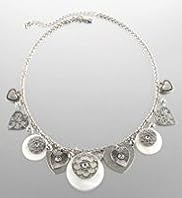 Per Una Assorted Charm & Shell Collar Necklace
