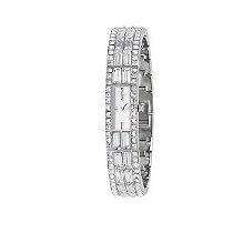 DKNY Women's Slim Crystal Bangle Watch