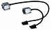 4532 Map Lamp Red Lens w/19in. Flexible Fixed Mount Metal Arm 12V