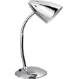 Gooseneck Desk Lamp, Chrome E12 Type G 40W