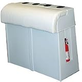 Leaning Post Storage Locker Combo