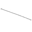 Rectangular CZ Sterling Silver Bracelet