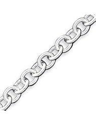 Sterling Silver 8.75 Inch Polished Fancy Link Toggle Bracelet - 8.75 Inch