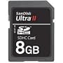 Sandisk 8GB Ultra II SD HC Secure Digital SDHC Card (SDSDH-8192, Static Package)